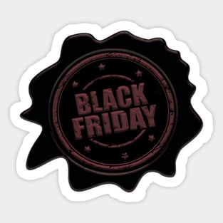 Black Friday Icon Sticker